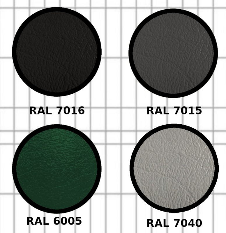 couleurs du ruban de clôture