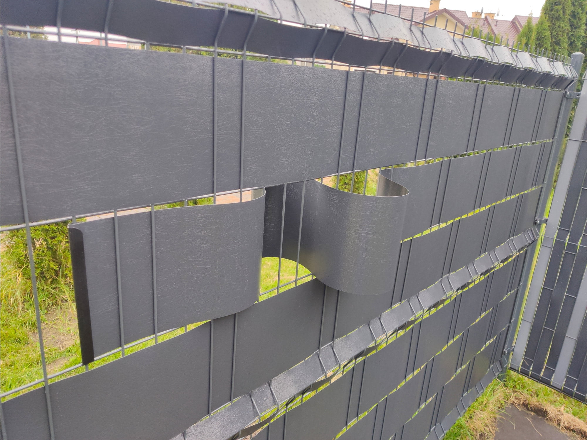 cloture de jardin pvc rigide