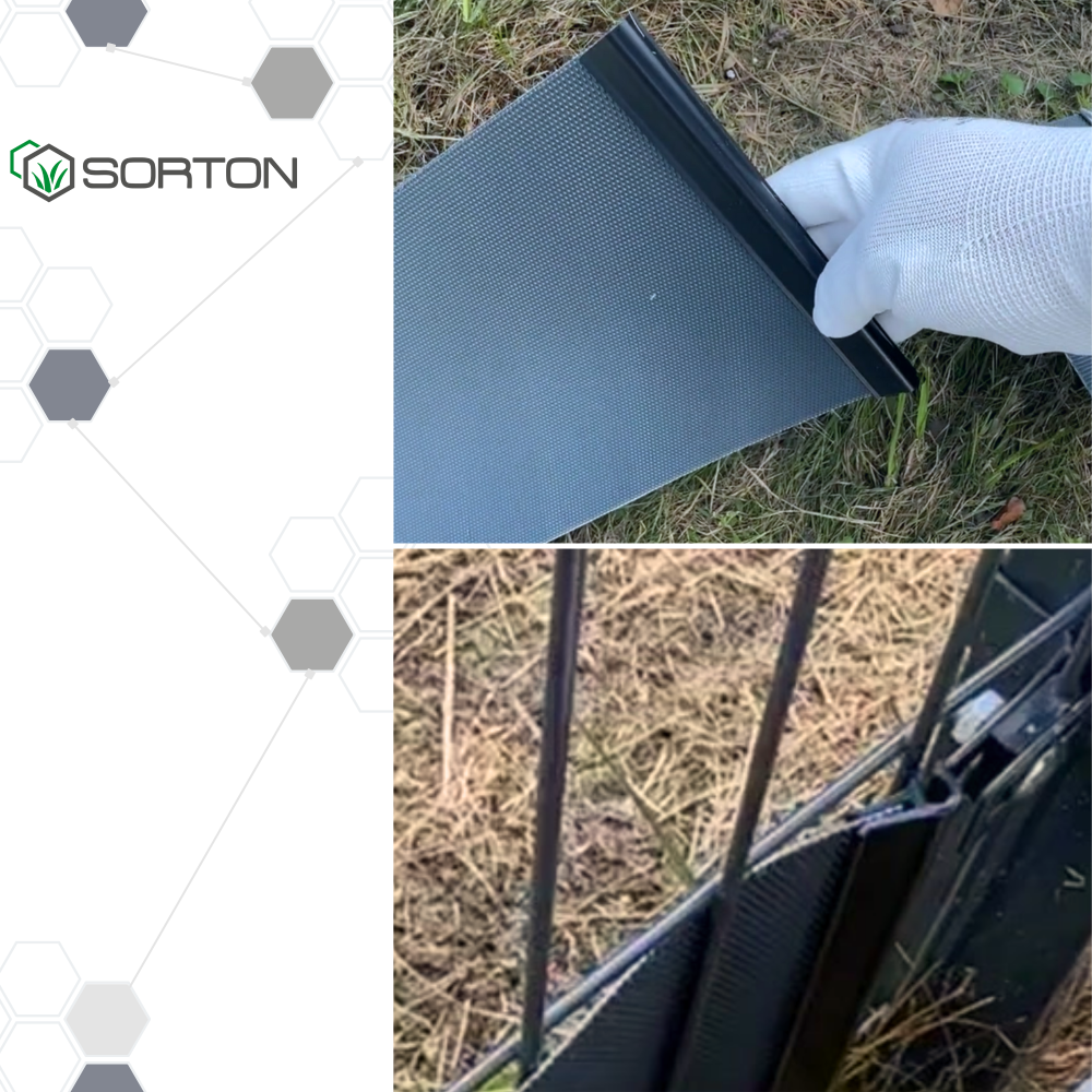 Taśma Panelowa PREMIUM Ogrodzeniowa Na Ogrodzenie 19cm x 26m Orange Skin - obrazek 8