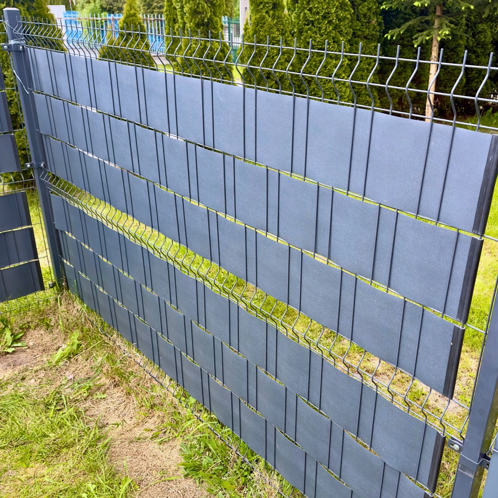 Taśma Panelowa PREMIUM Ogrodzeniowa Na Ogrodzenie 19cm x 26m Orange Skin - obrazek 3